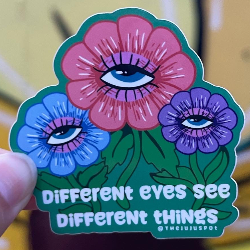 See different things