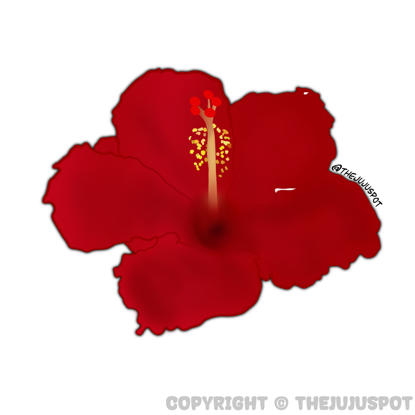 12 - Flor Maga Sticker