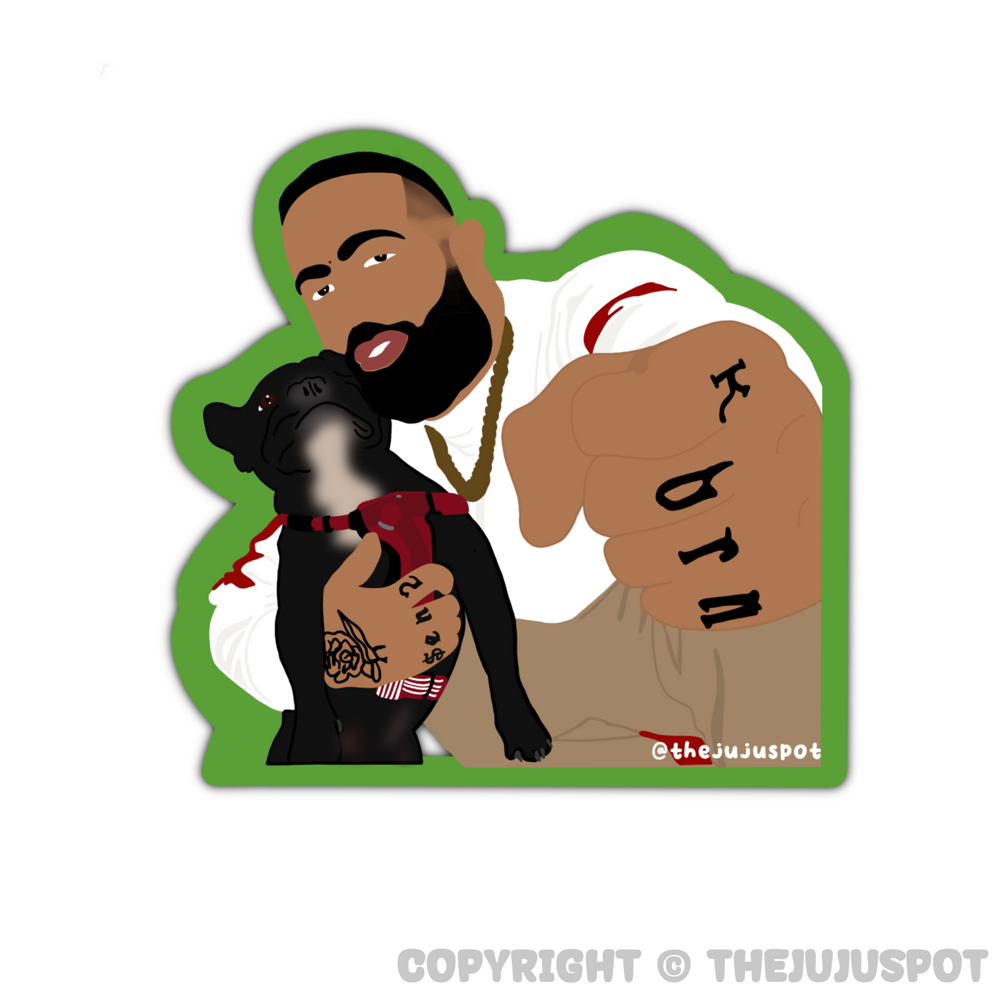 58 - Eladio Carrión Sticker