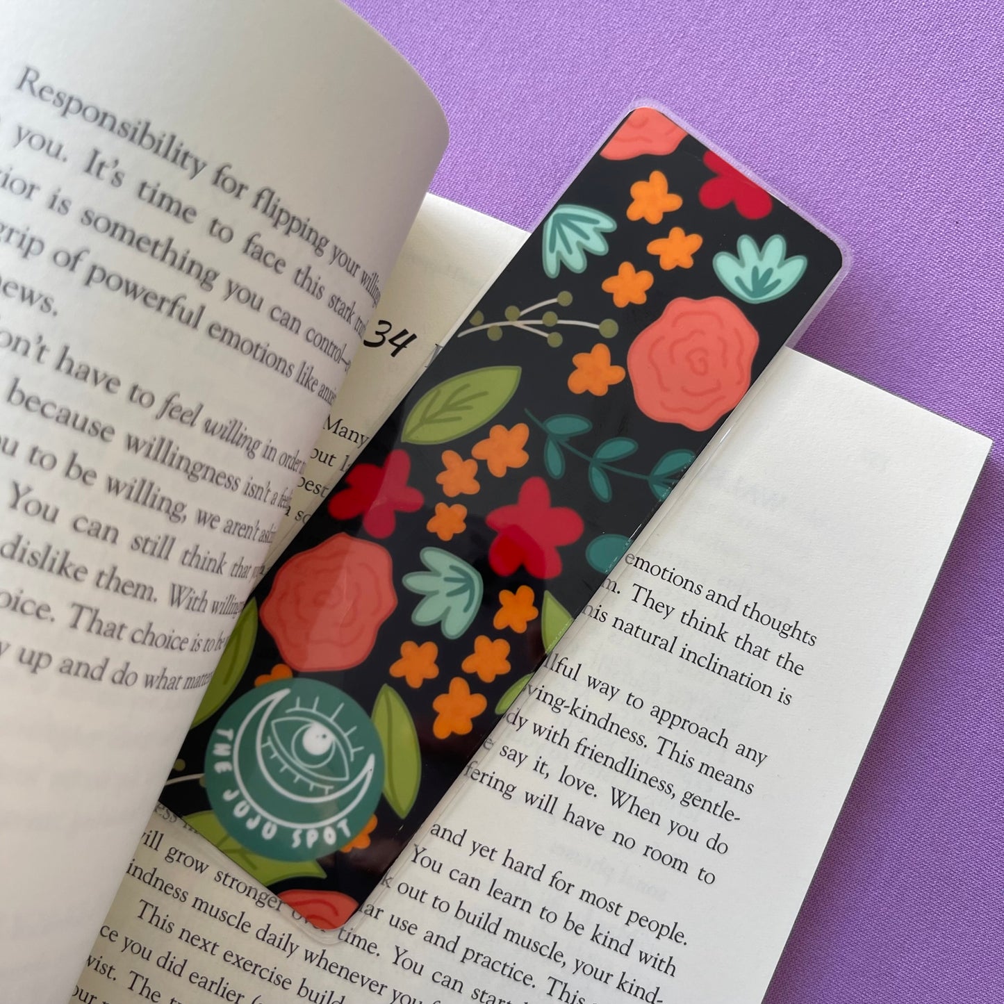 Flower Pattern - Bookmark