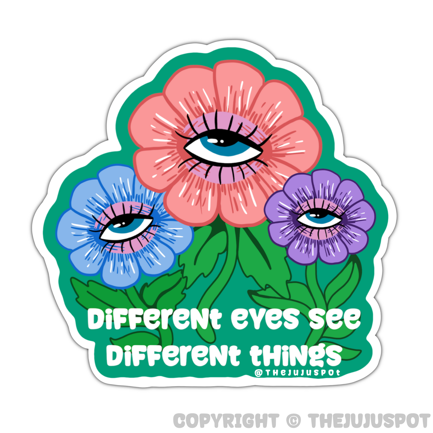 See different things