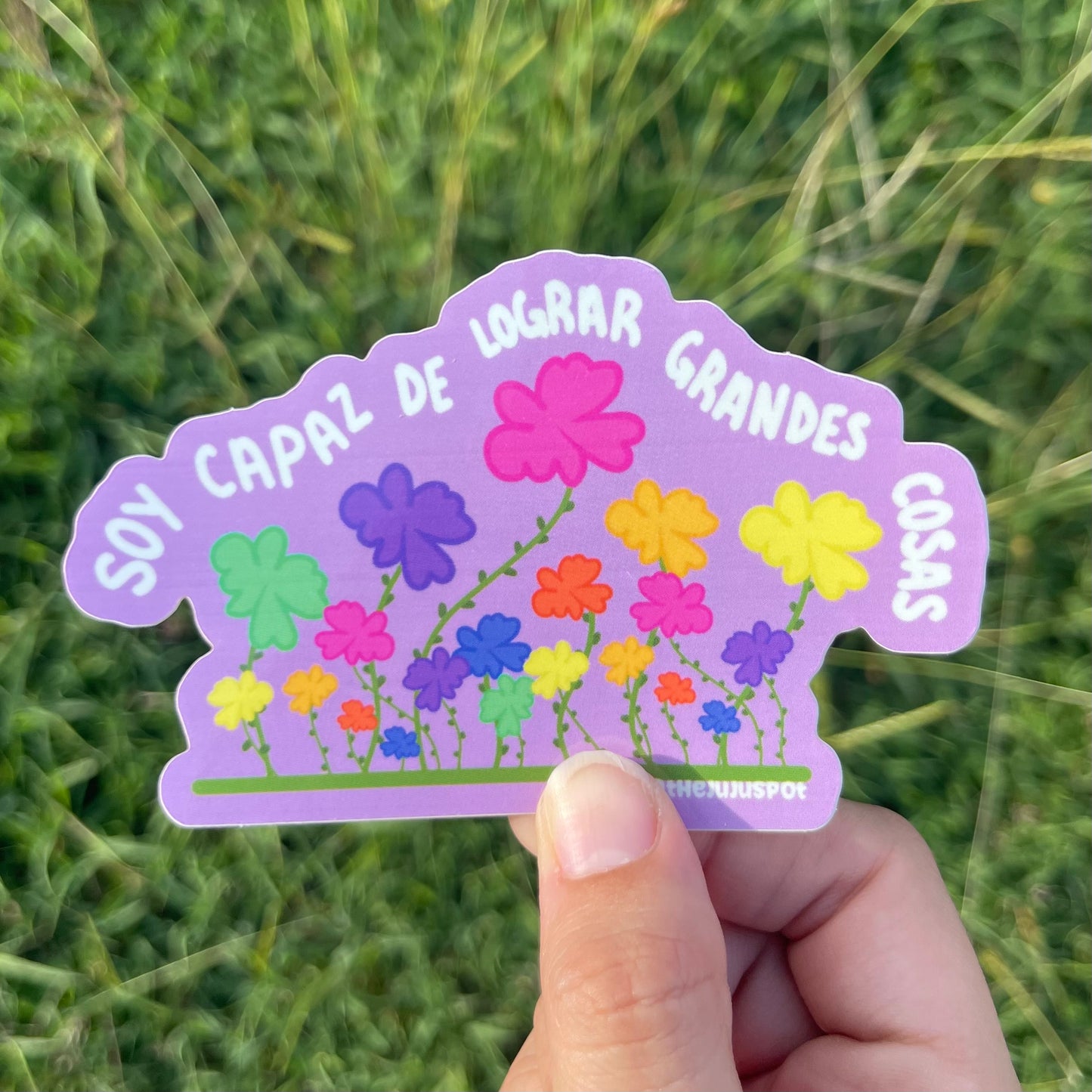 64 - Soy capaz de lograr grandes cosas Sticker