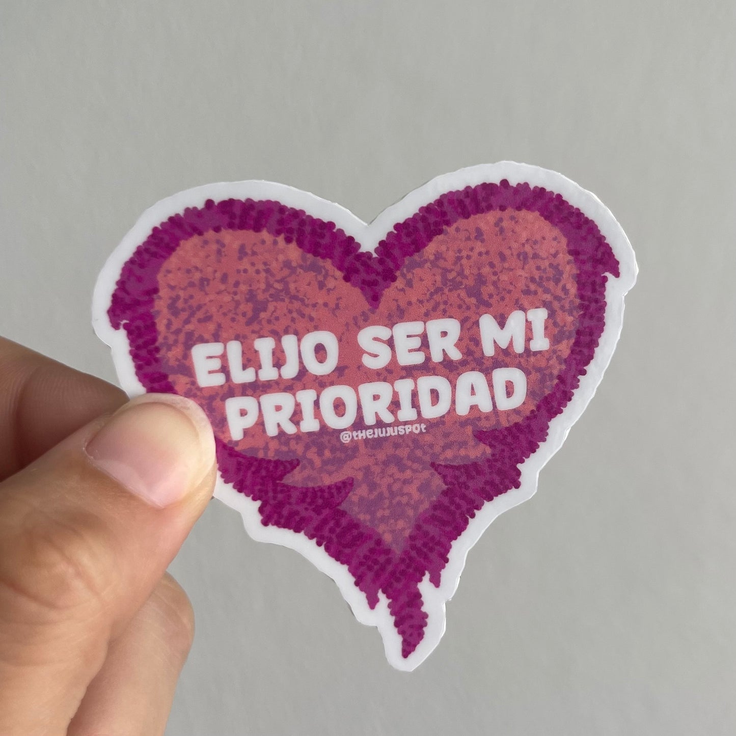 74 - Elijo ser mi prioridad Sticker