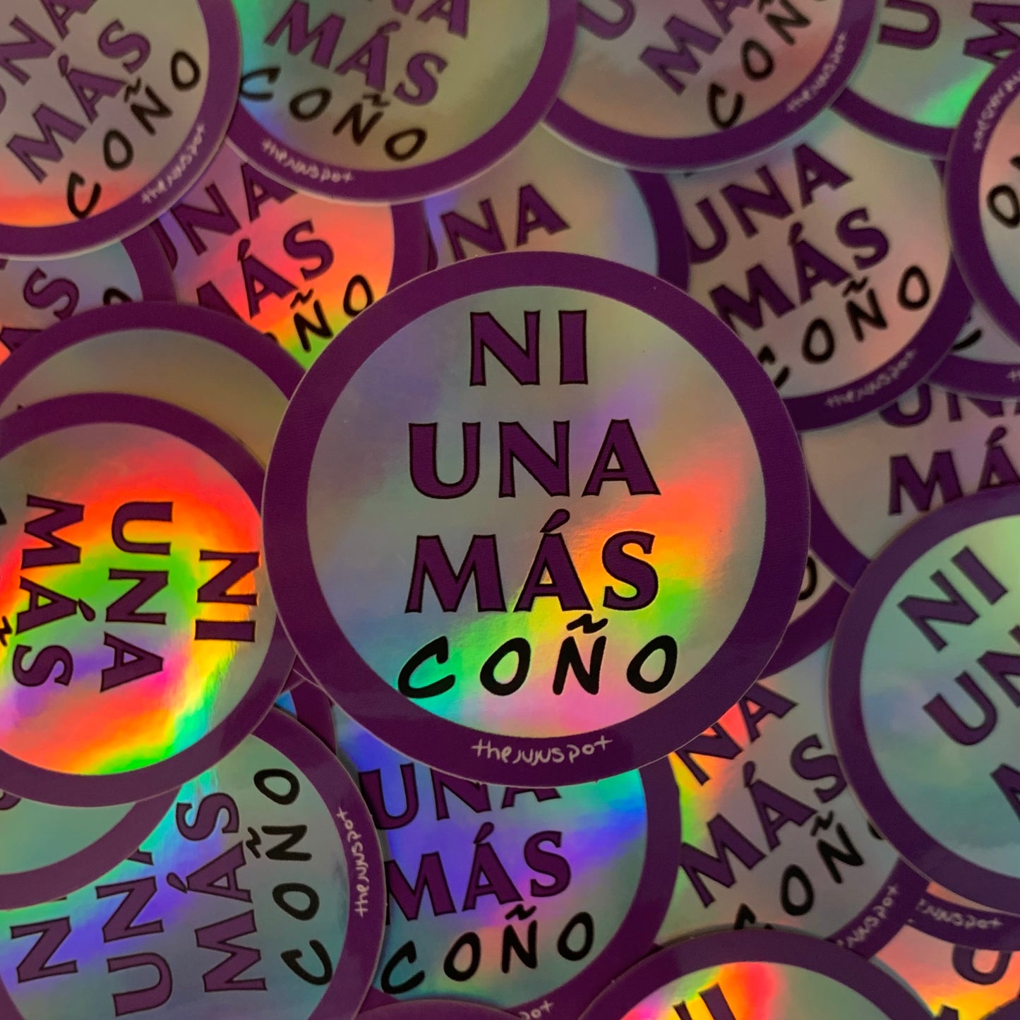 47 - Ni una más coño Sticker