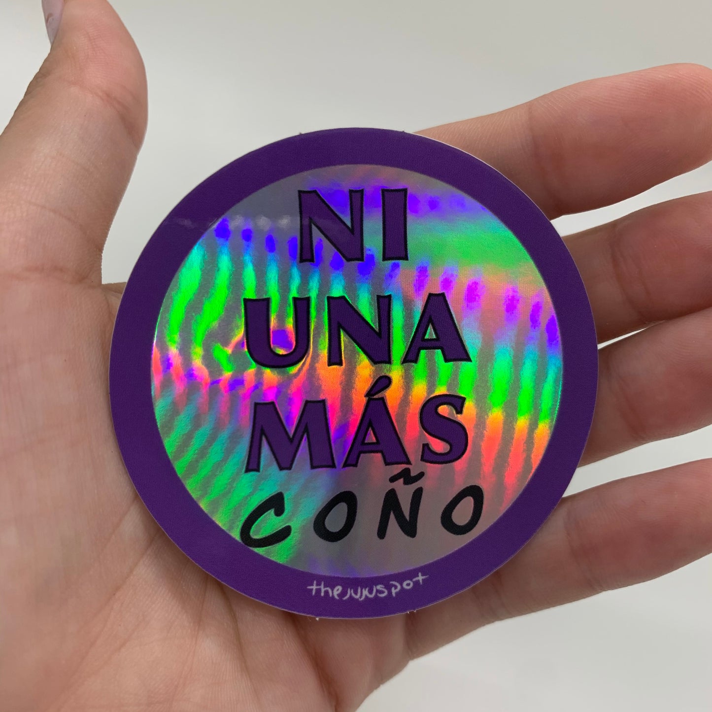 47 - Ni una más coño Sticker