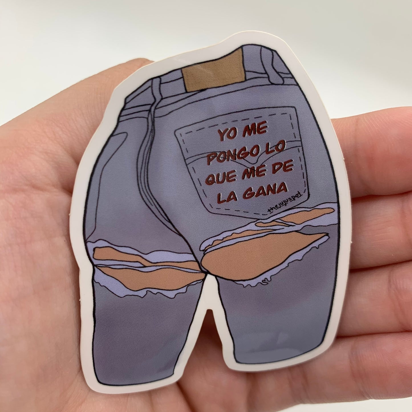 75 - Yo me pongo lo que me de la gana Sticker