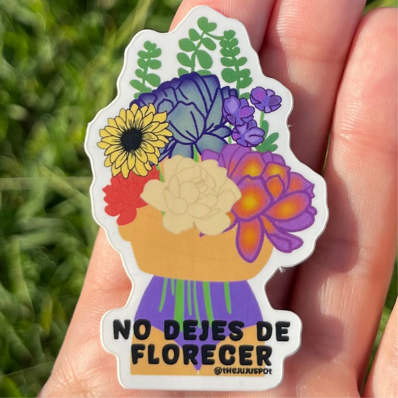 No dejes de florecer