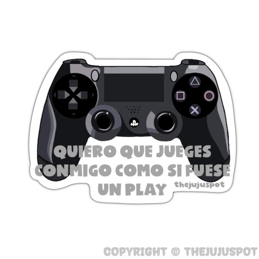49 - Quiero que juegues conmigo Sticker