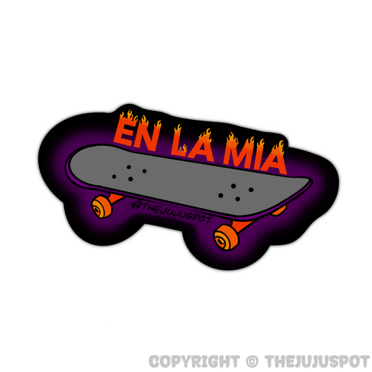 En la mía Sticker