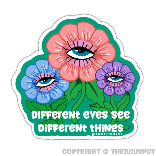 See different things