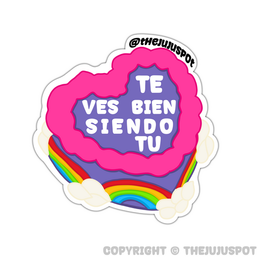 63 - Te ves bien siendo tu Sticker