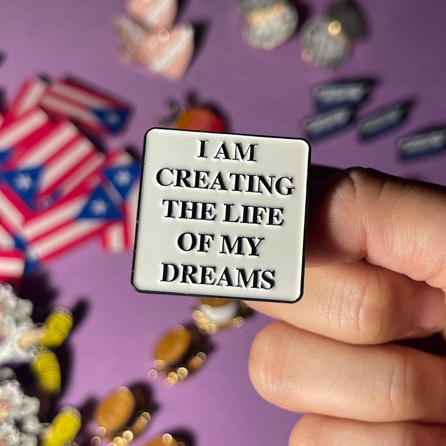 Creating My Life - Enamel Pin