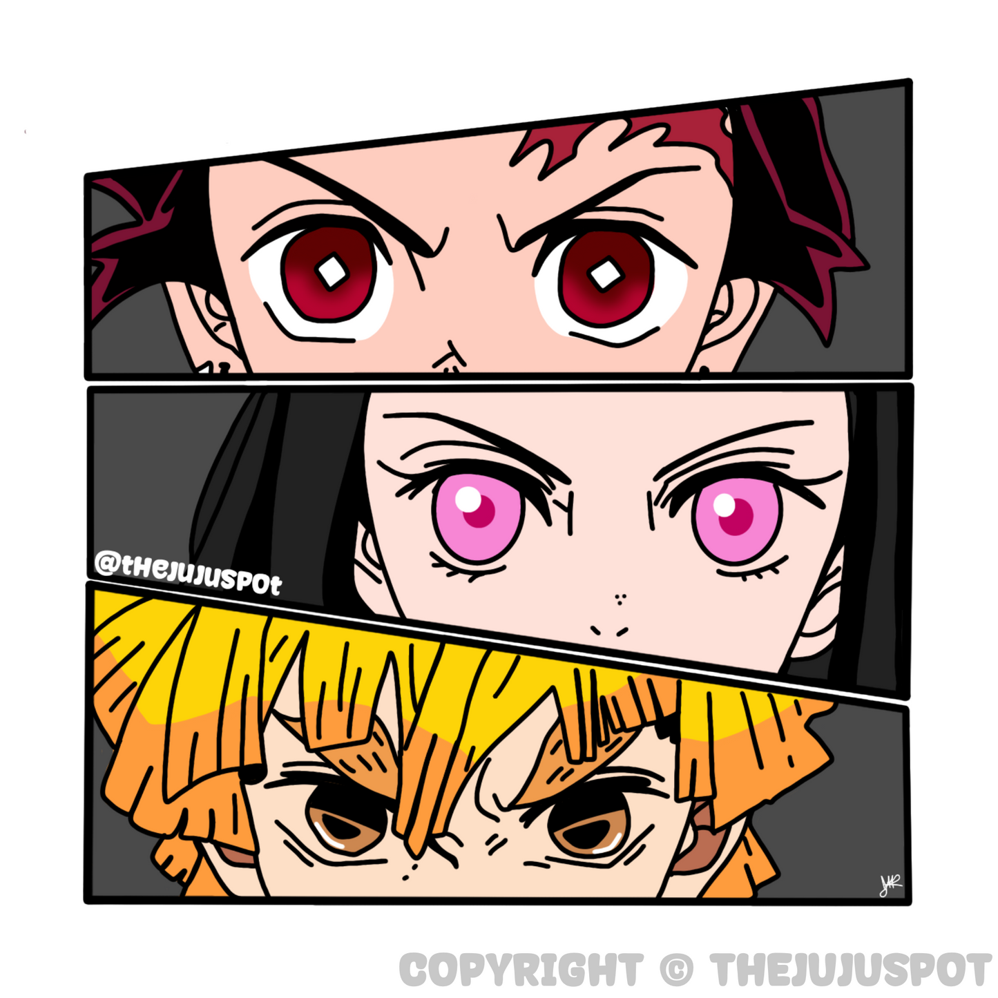 32 - Kimetzu No Yaiba Crew Sticker