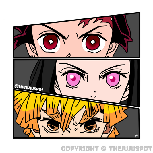 32 - Kimetzu No Yaiba Crew Sticker