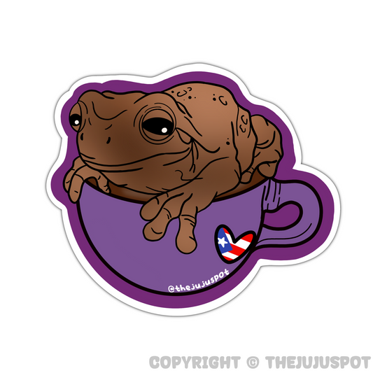 Sapo concho con café