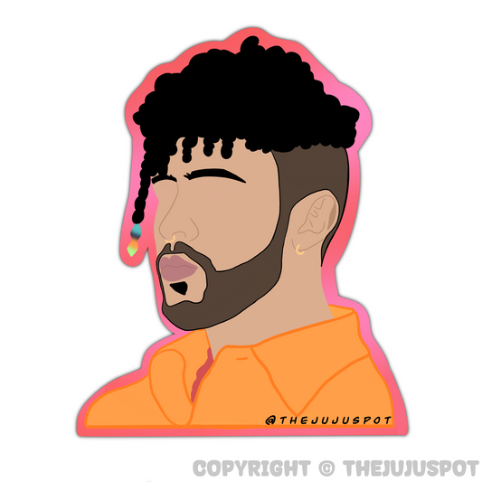 25 - Bad Bunny Sticker