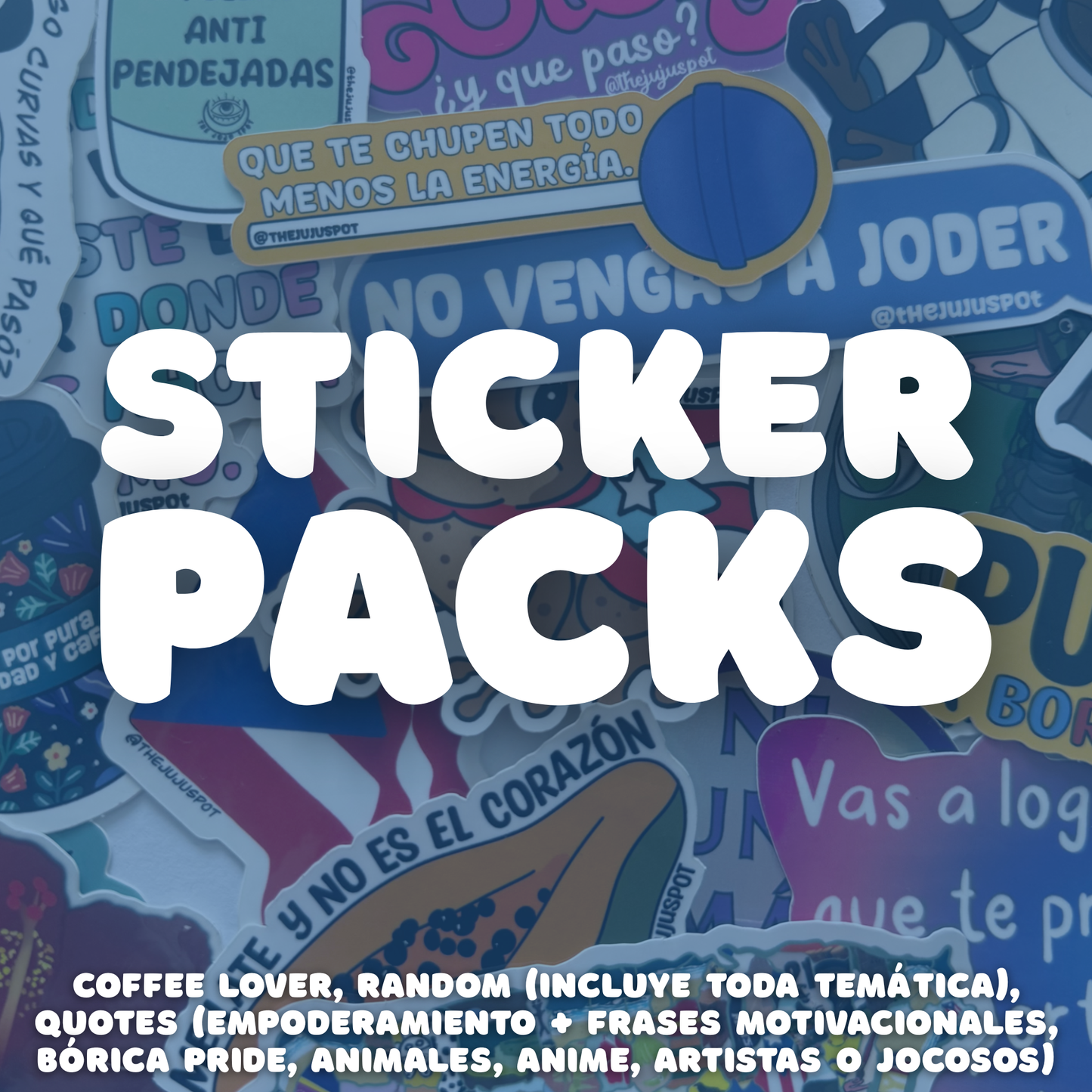 6 Sticker Packs