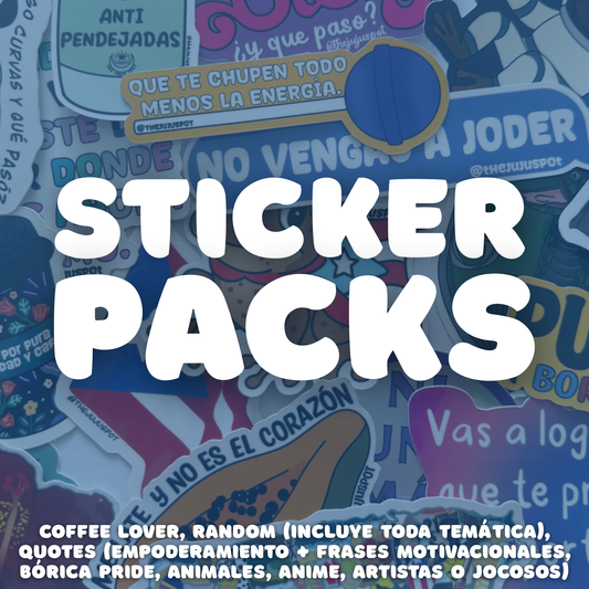 6 Sticker Packs