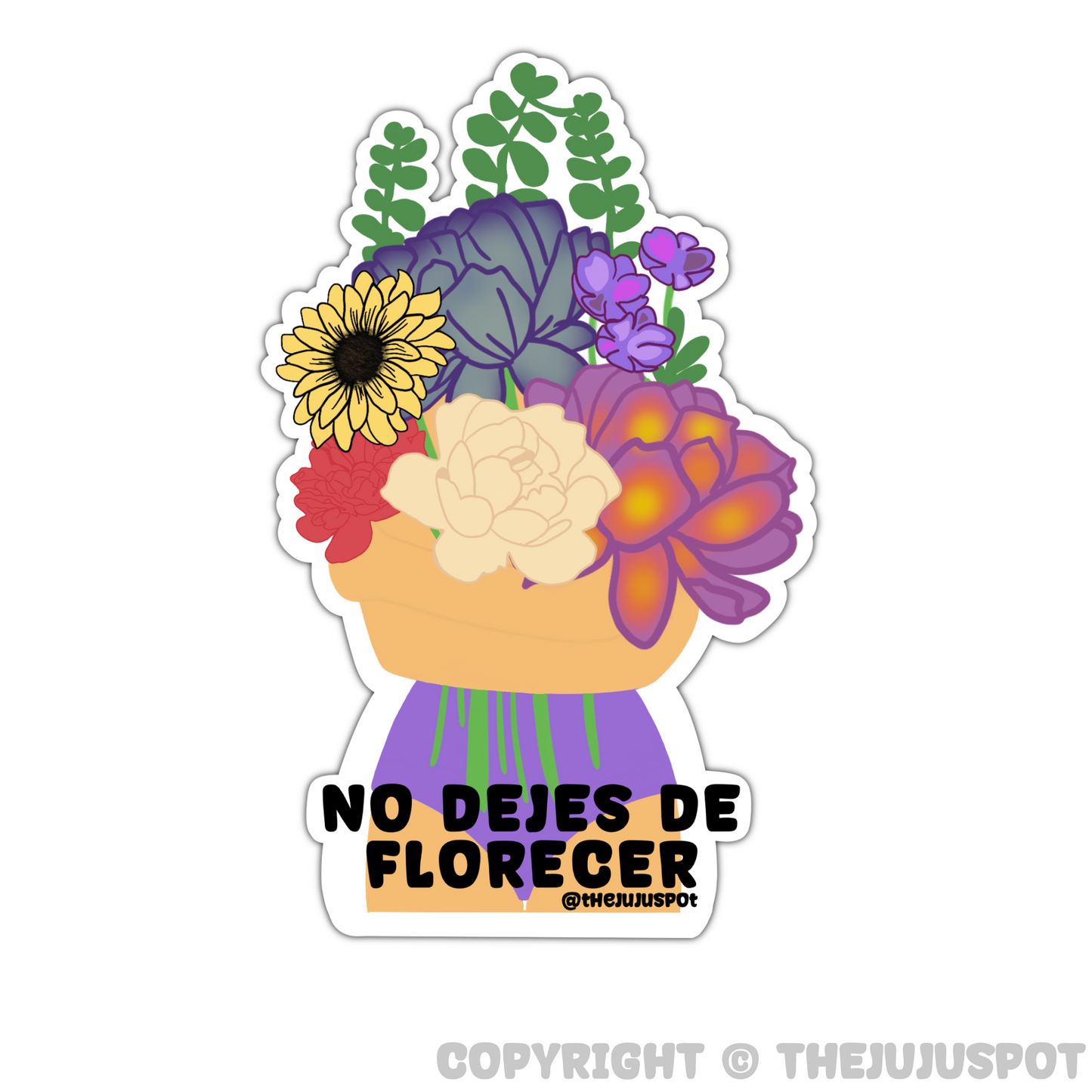 No dejes de florecer