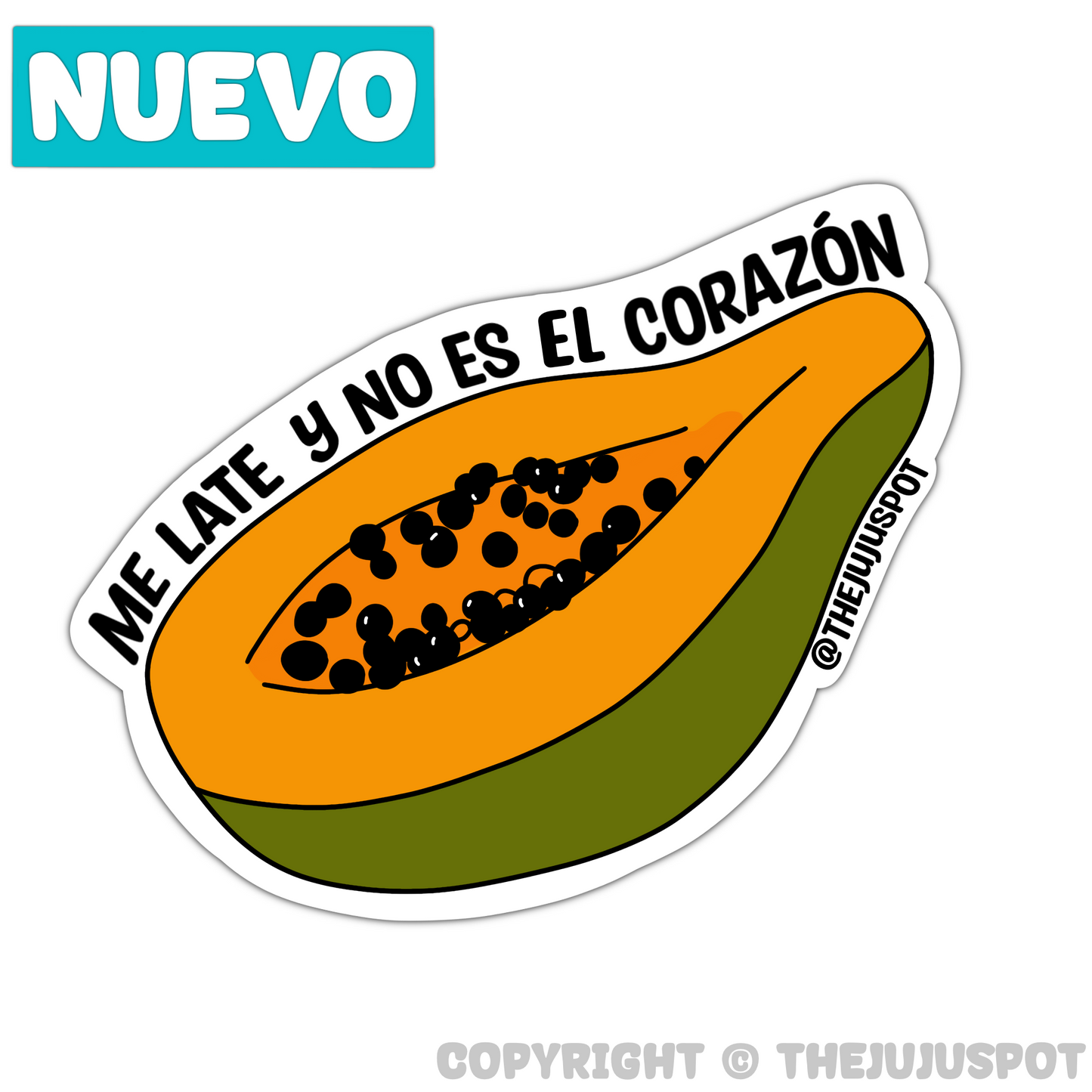 Me late y no es el corazón