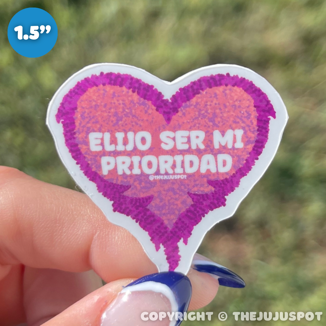 Mi prioridad - Premium Mini Sticker