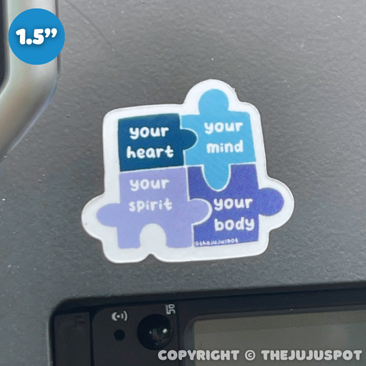 Puzzle Piece - Premium Mini Sticker