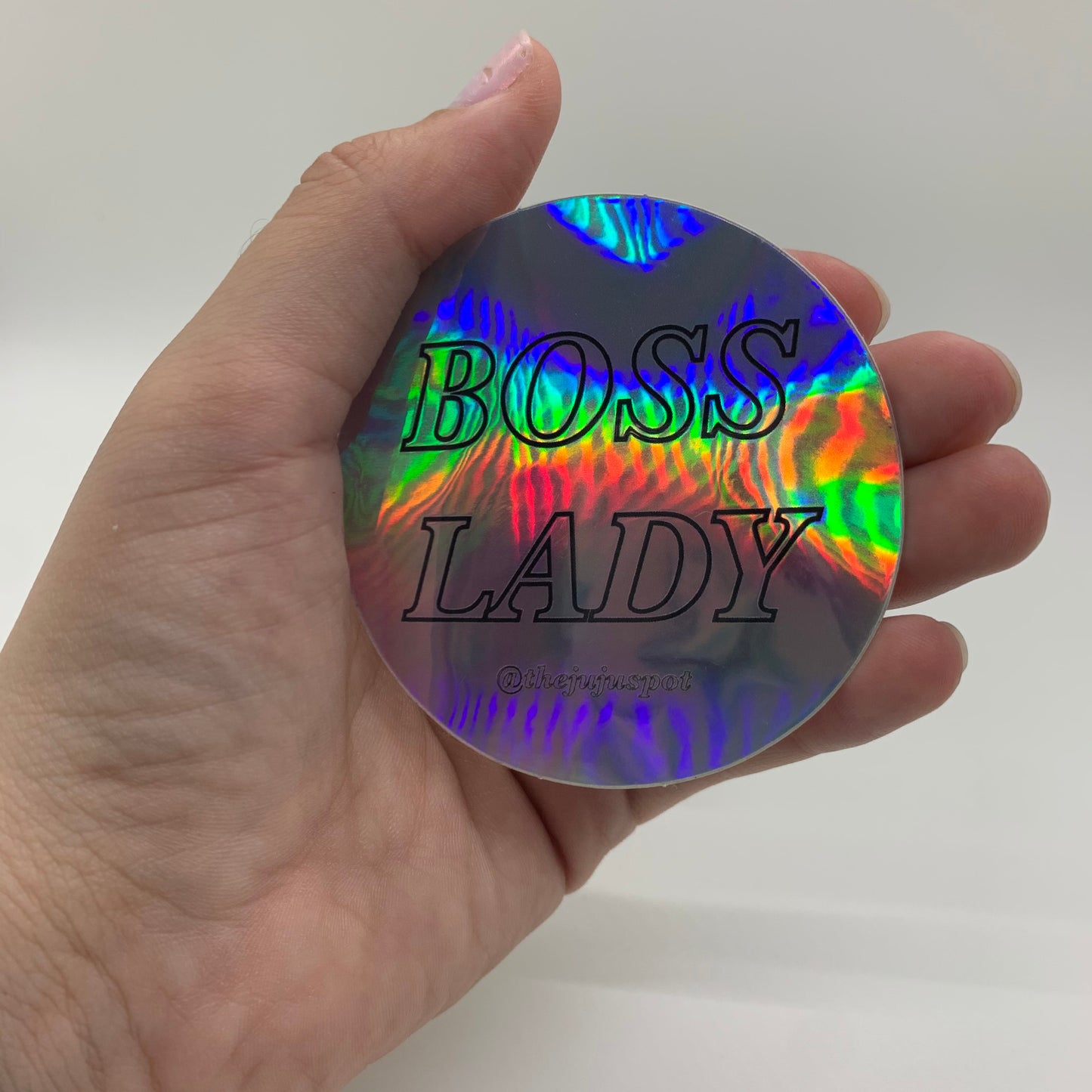 Boss Lady holographic